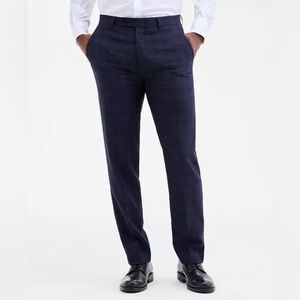 Calvin Klein Slim Fit Wool Blend Suit Pants
